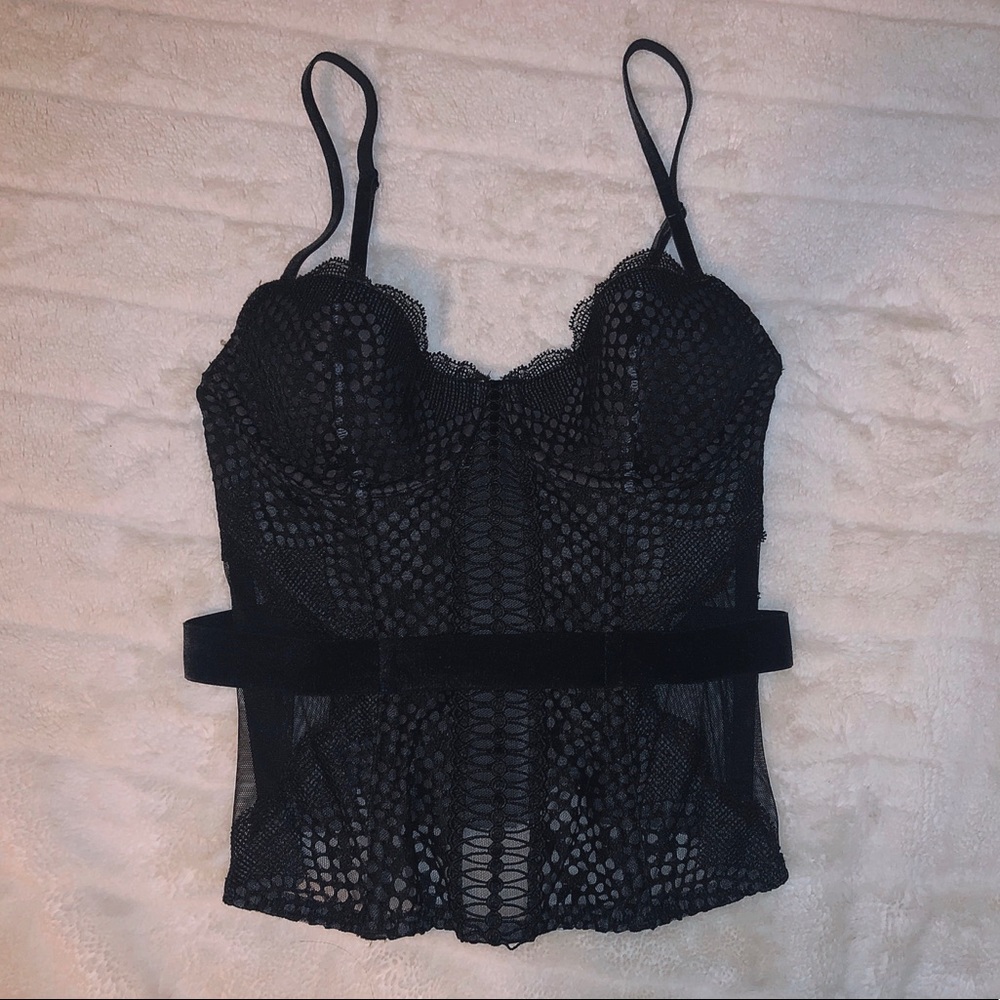Victoria’s Secret Black Corset